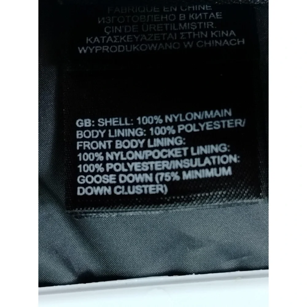 The North Face Jacket Boys 10/12 Black 550 Goose‎ Down Puffer Insulated Winter